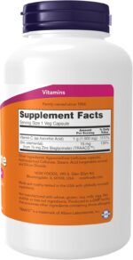 NOW Foods Supplements, C-1000 & Zinc Immune, Seasonal Support Formula*, Antioxidant Protection*, 180 Veg Capsules - Image 3