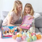 Bath Bombs for Kids with Surprise Inside for Girls Boys, 12 Pack Kids Bath Bombs with Dog & Cat Toys Pretend Playset Handmade Bubble Bath Fizzies Birthday Christmas Gift Set - Image 5
