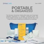 Dynarex DynaCare Daily Hygiene Kit - Travel Essentials Toiletry Bag - Includes TSA Approved Shampoo, Toothbrush Set, Razor and More - Blue, 1 Kit (10-Pieces) - Image 3