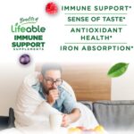 Lifeable Immune Support Gummies for Adult | Elderberry Vitamin C and Zinc | Great Tasting Elderberry Immune Support Supplement Gummies | Immunity Gummies for Adults, Men, Women | 90 Gummies - Image 4