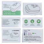 Rechargeable Pulse Oximeter Fingertip Oxygen Monitor Fingertip with SpO2 Pulse Rate and PI RR OLED Precision Fast Oximeter SpO2 Reading Outdoor Sports Home (Black) - Image 5