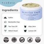 Cystic Acne Spot Cream Overnight Hormonal Acne-Prone Skin for Face & Body Sulfur Cream for Women Men & Teens Effective for Stubborn Breakouts 120 Uses - Image 6