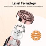 Facial Hair Removal for Women, SEIHAI Hair Removal Device, Face Razors for Women, Personal Care Products/Facial Hair Remover for Face, Lip, Chin, with a Branded Storage Bag - Image 3