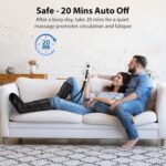 CINCOM Leg Massager for Circulation and Pain Relief, Air Compression Calf Foot Leg Massagers with Handheld Controller, Legs Circulation Machine - Image 3