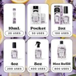 Poo-Pourri Before-You-Go Pocket Toilet Spray, Travel Essentials, Lavender Vanilla, 1 Fl Oz, Up to 50 Uses, On-The-Go Bathroom Odor Deodorizer with Essential Oils, TSA Approved Size - Image 6