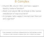 Amazon Elements - B Complex, High Potency, 83% Whole Food Cultured, Supports Immune and Normal Energy Metabolism, Vegan, 65 Capsules, b Complex Vitamins, 2 month supply (Packaging may vary) - Image 4