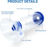 Handheld Inhaler Spacers for Adults and Kids with 2 Masks Spacer OTC - Image 7