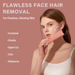 Women Facial Hair Removal Cream, 5 Min Painless Facial Depilatory Cream for Face, Chin Upper Lip Unwanted Hair Remover Cream, Sensitive Skin Hair Removal At Home, 1.69fl.oz - Image 4