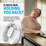 FORTHiQ Neck TENS Machine with Heat, Electric Neck Massager for Pain Relief, 15 Levels Deep Tissue Massage, Portable and Soothing, FSA-HSA Eligible - Image 3
