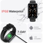 Smart Watch Fitness Tracker with Make Call 24/7 Heart Rate Blood Pressure Sleep Monitor, 100+ Sports Modes, Calorie Step Counter for Walking, IP68 Waterproof, Smart Watches for Men Women - Image 4