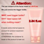 Collagen Night Wrapping Mask Peel-Off Overnight Collagen Face Mask - Deeply Hydrates & Firming & Glowy - Reduce Sagging & Wrinkle For Glowing Skin 2.54 fl.oz with Mask Applicator - Image 4