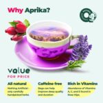 Immunity Booster Decaffeinated Tea Bags, Pure Herbal Immunity Blend - Lemon Balm, Peppermint, Chamomile, Lavender. Immune Support Supplement - 60 Bags by Aprika Life - Image 5