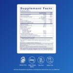 Pure Encapsulations Hair/Skin/Nails Ultra Advanced Beauty Supplement - Biotin & Collagen Supplement for Healthy Hair, Strong Nails & Youthful Skin Support* - 60 Capsules - Image 3