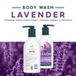 JASON Lavender Calming Body Wash, For a Gentle Feeling Clean, 30 Fluid Ounces - Image 3