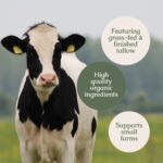 Hearth and Homestead: Handmade Whipped Tallow Balm (Unscented/Herb-Infused) - Organic Body Butter with Infused Olive Oil, for Eczema, Rosacea, Baby - 1.3 oz - Image 4