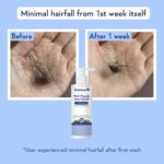 WishCare Multi Peptide Anti Hairfall Conditioner - For Women & Men -Hair Conditioner for Frizzy Hair- Rice Water, Rosemary, Capilia Longa, Hyaluronic Acid & Caffeine 200ml - Image 3