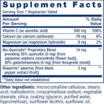 Life Extension Fast-C® and Bio-Quercetin®, Fast delivery and Absorption, Vitamin C, Fenugreek, Immune Support, Magnesium, Gluten-Free, Non-GMO, Vegetarian, 60 Tablets - Image 4