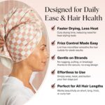 Kitsch Plush Microfiber Hair Towel Wrap for Women – Ultra Absorbent Microfiber Bath Towels for Wet, Curly, Long or Short Hair – Anti-Frizz Hair Wrap, Great Hair Care Gifts for Women - Image 4