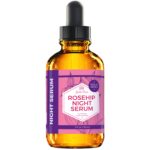 Leven Rose Rosehip Oil Night Face Serum, 100% Pure Organic Natural Rose Hip Oil Serum for Dry Skin 1 oz - Image 3