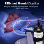 Geiserailie 2 Pack Oxygen Humidifier Bottle, Sturdy 6 LPM Humidifier Oxygen Bottle with 12" Adapter Tubing for Home or Travel Portable O2 Humidification - Image 3