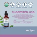 Lymphatic Support Drops by MaryRuth's | USDA Organic Lymphatic Cleanse Immune Support Supplement| Lymphatic Support with Echinacea & Elderberry | Blue Vervain | Vegan | Non-GMO | 30 Servings - Image 4