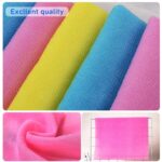 ARCH&M Exfoliating Washcloth Body Scrubber Back Scrubber for Shower Japanese Beauty Washcloth Bath Wash Cloth Korean Exfoliation Luffah Towel Net Sponge Loofah Body Scrub 3 Pack - Image 3