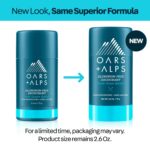 Oars + Alps Aluminum Free Deodorant for Men | Long Lasting Odor Protection, Clear & Free of White Residue, Anti-Chafing Smooth Glide, Dermatologist Tested, Fresh Ocean Splash, 1pk, 2.6oz - Image 6