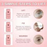 Luxe Cosmetics - Lash Lift Kit - Complete Set for Eyelash Lifting - New Pro Version - Easy to Apply and Long Lasting Finish - Professional Results up to 8 Weeks - Image 5