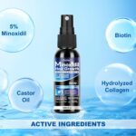 5% Minoxidil Spray 2PCS, Minoxidil for Women Hair Growth, Minoxidil for Men Hair and Beard, Minoxidil Spray for Men and Women. - Image 3