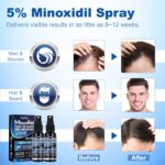 5% Minoxidil Spray 2PCS, Minoxidil for Women Hair Growth, Minoxidil for Men Hair and Beard, Minoxidil Spray for Men and Women. - Image 5