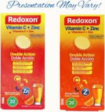 Redoxon Vitamin C + Zinc, Effervescent Tablets of Vitamin C and Zinc, Helps Support Your Immune System, Orange Flavor, 20 Effervescent Tablets, 2.82 Oz, Box - Image 3