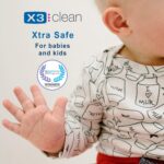 Foaming Hand Sanitizer, Alcohol Free, Fragrance Free, Moisturizing, 10.2 oz Pump Bottles (Pack of 3) - Image 5