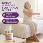 Extra Strength Nerve Support Formula for Nerve Repair and Regeneration. 60 Capsules - Image 3