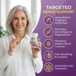 Extra Strength Nerve Support Formula for Nerve Repair and Regeneration. 60 Capsules - Image 4