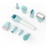 10 in 1 Derma Roller Kit, 0.25mm Microneedling Roller Microneedle Derma Roller with, Facial Beauty Roller Skin Care Tools, 10 Replaceable Heads and Storage Case - Image 7