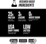 Outwork Nutrition Whey Isolate Protein Powder - Accelerates Muscle Building & Recovery - Low Lactose, Gluten-Free - Post Workout Supplement - Enhanced Protein Synthesis, Cookies & Cream, 1.8lbs - Image 4