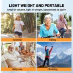 Fingertip Pulse Oximeter - Accurate SpO2 Monitor with AAA Batteries for Home/Outdoor (Black) - Image 7