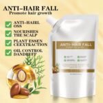 Anti Hair Loss Shampoo, Anti-Hair Fall Promote Hair Growth Shampoo-Women,Enriched with Multiple Botanical Extracts, for All Hair Types-2Pcs(600ml) - Image 3