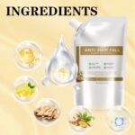 Anti Hair Loss Shampoo, Anti-Hair Fall Promote Hair Growth Shampoo-Women,Enriched with Multiple Botanical Extracts, for All Hair Types-2Pcs(600ml) - Image 6