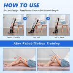 JFMkaer Knee Replacement Recovery Aids After Surgery - Multifunctional Knee Glider Rehabilitation Equipment, Improve Mobility and Flexibility - Physical Therapy 2025 Design - Image 3