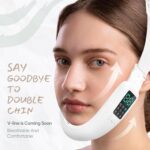 V-Face Electric Double Chin Device with 8 Modes & 15 Gear Adjustable Intensities - Intelligent V-Face Machine for Contouring Double Chin - White - Image 3