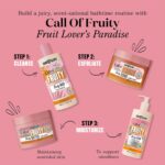 Soap & Glory Call of Fruity Body Butter - Moisturizing Body Cream with Vitamin E, Coconut Oil & Aloe Extracts - Tropical Fruits, Juicy Melon & Hibiscus Cocoa Butter for Dehydrated Skin (300ml) - Image 4