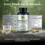 ResilienZ-12 Healthy Aging & Cellular Health – 12-in-1 Longevity Antioxidant Complex w/Meriva Curcumin Phytosome, Sulforaphane, CoQ10, EGCG, Resveratrol, Quercetin, Tocotrienols & Astaxanthin - Image 3