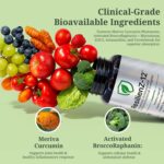 ResilienZ-12 Healthy Aging & Cellular Health – 12-in-1 Longevity Antioxidant Complex w/Meriva Curcumin Phytosome, Sulforaphane, CoQ10, EGCG, Resveratrol, Quercetin, Tocotrienols & Astaxanthin - Image 5