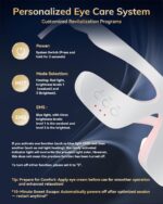 Under Eye Red Light Therapy Device, Red Light Therapy Glasses for Eyes 630±10nm,Red Light Eye Mask for The Treatment of Eye Bags,Dark Circles,Puffiness periorbital for Treating - Image 5
