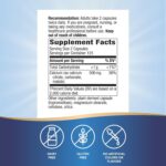 Nature's Way Calcium Citrate, 500 mg Calcium per 2-Capsule Serving, for Bone Health & Muscle Function*, Blend of Citrate, Carbonate & Malate, Gluten Free, 250 Capsules (Packaging May Vary) - Image 3