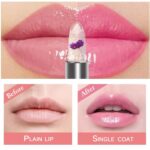 BONNIE CHOICE 6 Pcs Crystal Flower Jelly Lipstick Set, Temperature Change Moisturizer Long Lasting Flower Lip Stick Nutritious Lip Balm Magic Color Change Lip Gloss Makeup - Image 3