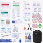 Carlebben EMT Pouch MOLLE Ifak Pouch Tactical MOLLE Medical First Aid Kit Utility Pouch (With Medical Supplies) - Image 3