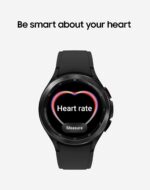 SAMSUNG Galaxy Watch 4 46 mm Smartwatch w/Bonus Band (White), ECG Monitor Tracker for Health, Fitness, Running, Sleep Cycles, GPS Fall Detection & Bluetooth, US Version, Black - Image 4