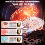 Microcurrent Multifunctional Facial Device, Smart Photon Micro-Current Device Electric Face Lift Light Therapy Skin Care Beauty Machine - Image 5